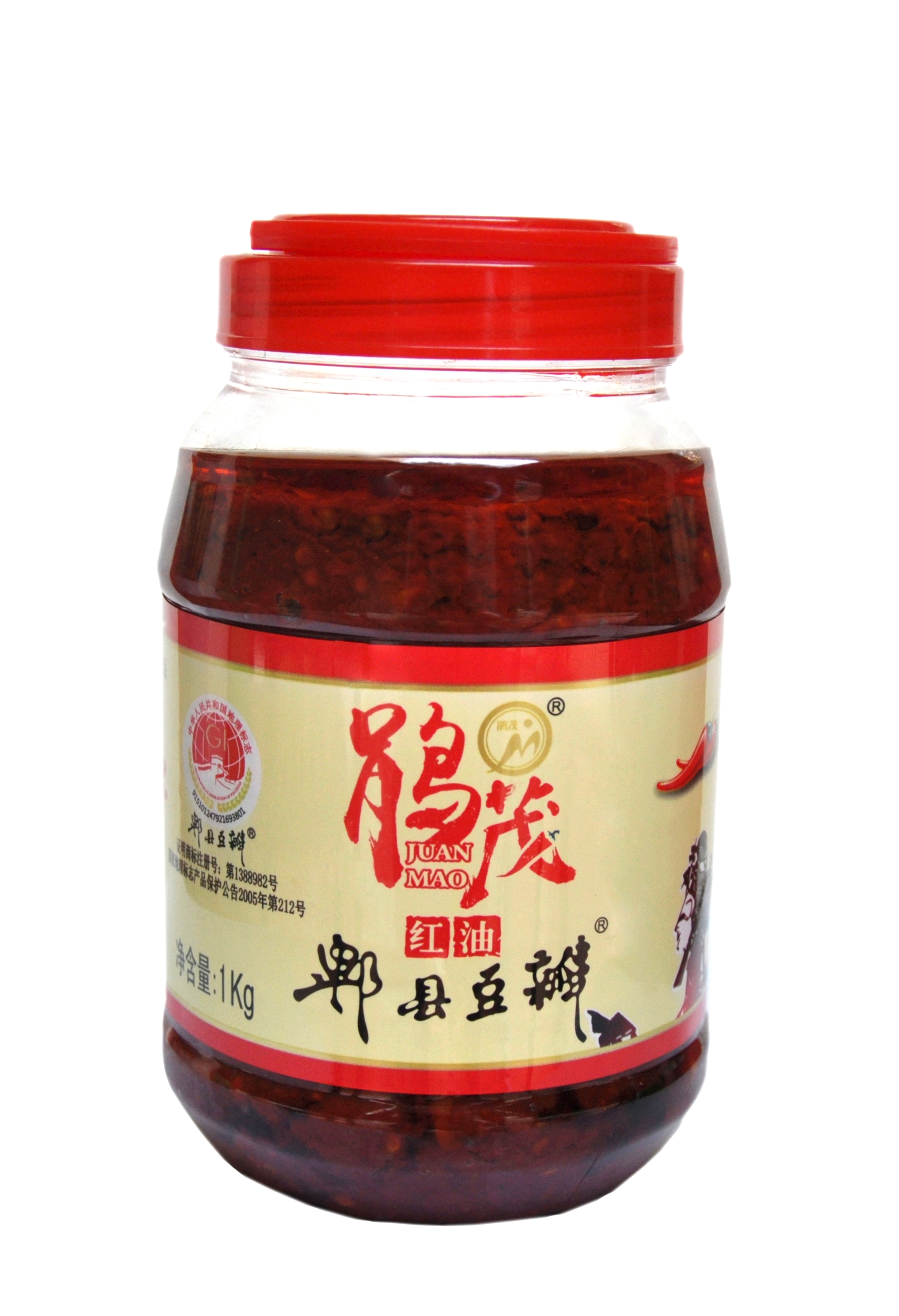 红油郫县豆瓣瓶装(1kg)