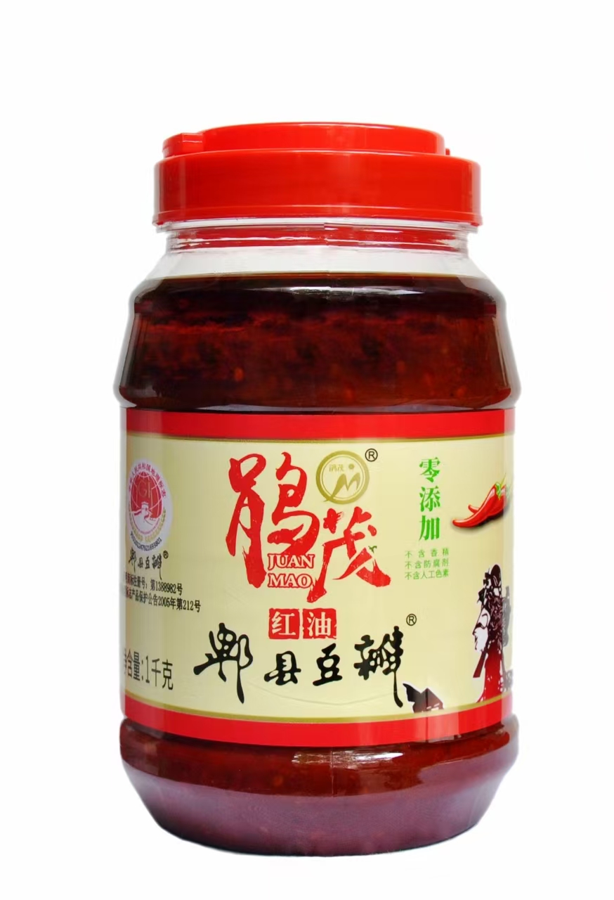 红油郫县豆瓣瓶装(1kg)